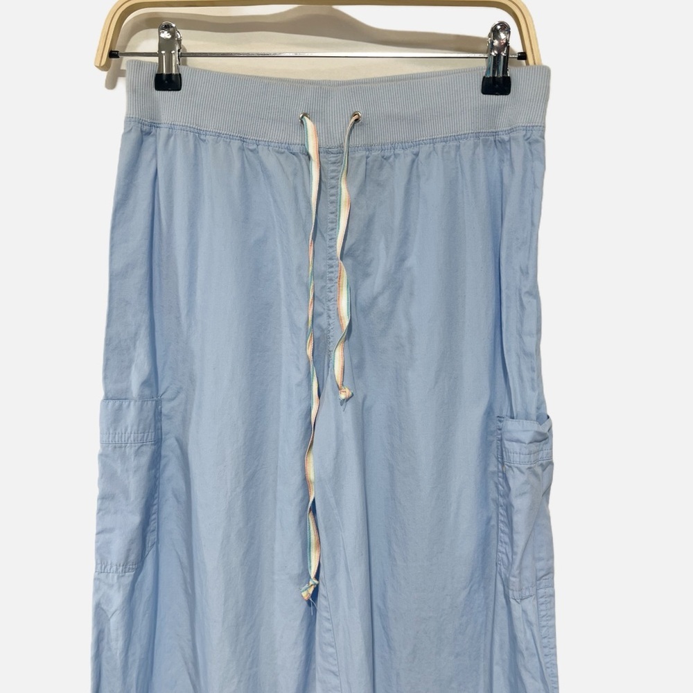 Catalina Light Blue Hooded Jacket and Pants Set Women's 100% Cotton Size M 8/10 - Picture 4 of 14